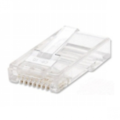 <p>Conector RJ-45 macho CAT6 bolsa 100 unidades<br>100080160001</p>