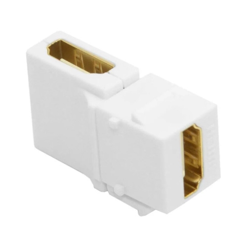 Exelink <p> Conector Hembra a Hembra 90º KEYSTONE 4K<br>100080160003</p>