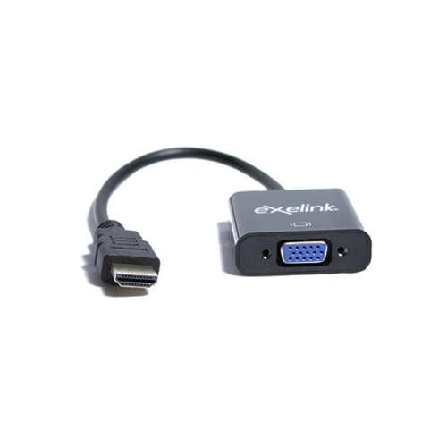 Exelink <p>Adaptador HDMI a VGA<br>100080440001</p>